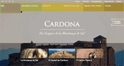 Desktop Screenshot of cardonaturisme.cat