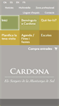 Mobile Screenshot of cardonaturisme.cat